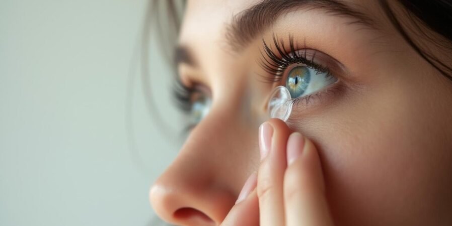 Hybrid Contact Lenses for Clear and Comfortable Vision