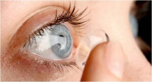 when is it safe to wear contacts after an eye exam